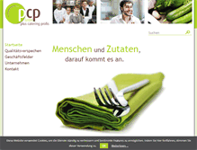 Tablet Screenshot of plus-catering-profis.de